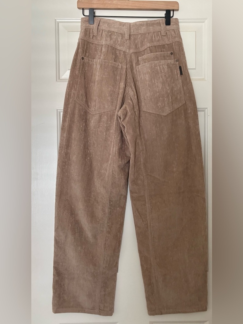 Brunello Cucinelli Striped Cotton blend corduroy wide leg pant size 4US - Picture 5 of 8